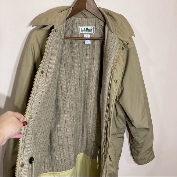 Vintage L.L. bean mens MT medium tall wool lined parka - Picture 5 of 16